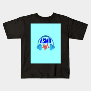 Cute ASMR Headphones Kids T-Shirt